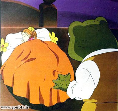 یکشب وقتی بندانگشتی خواب بود قورباغهای داخل اتاق آمد.